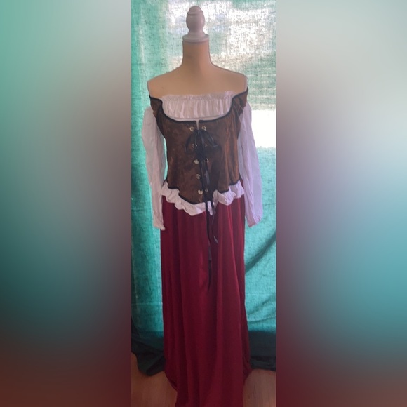 🎃 Halloween Costume Sexy Woodland Red Riding Hood 🧺🐺Size 1X/2X (18-20) - Picture 3 of 5